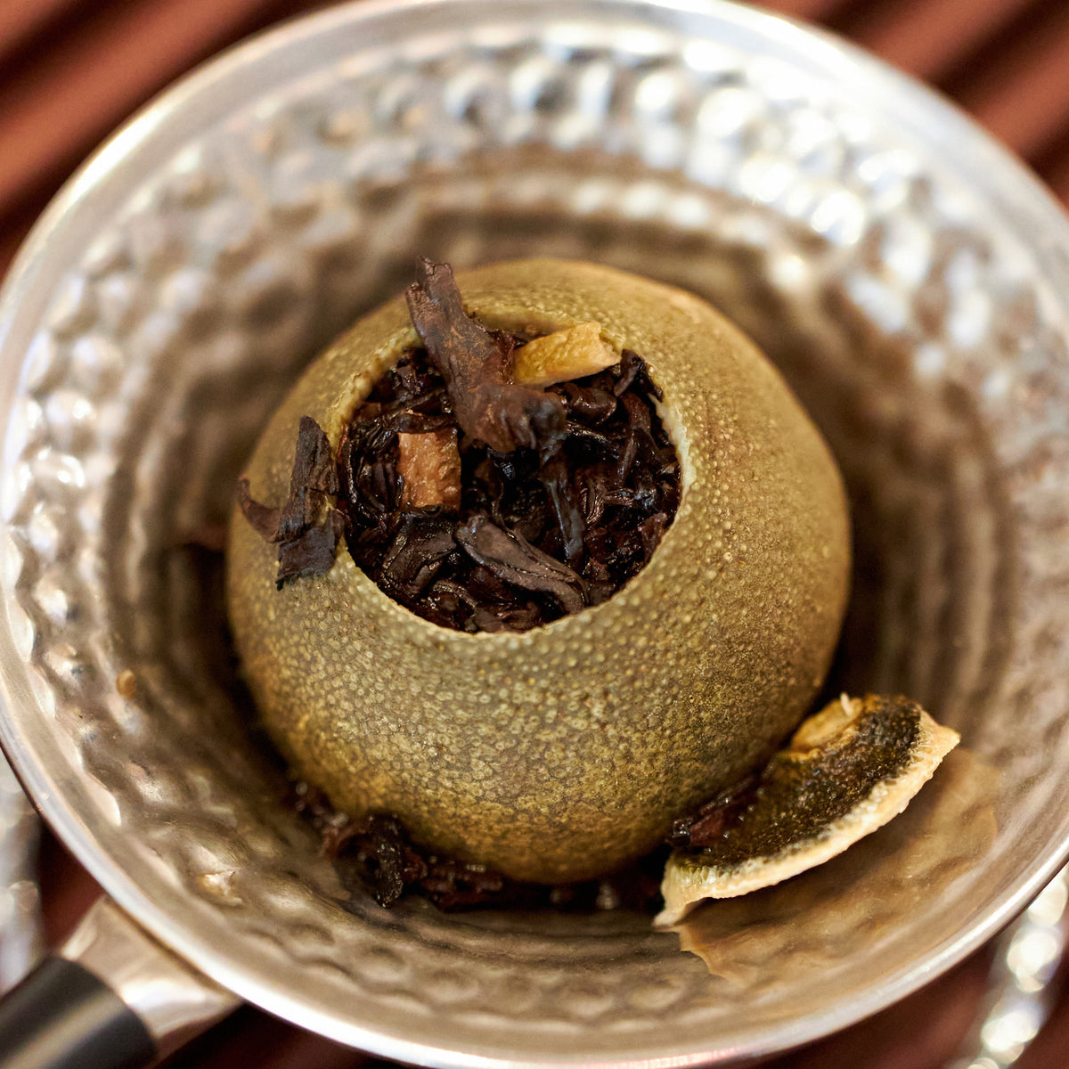 Shu Puerh in Tangerine Premium