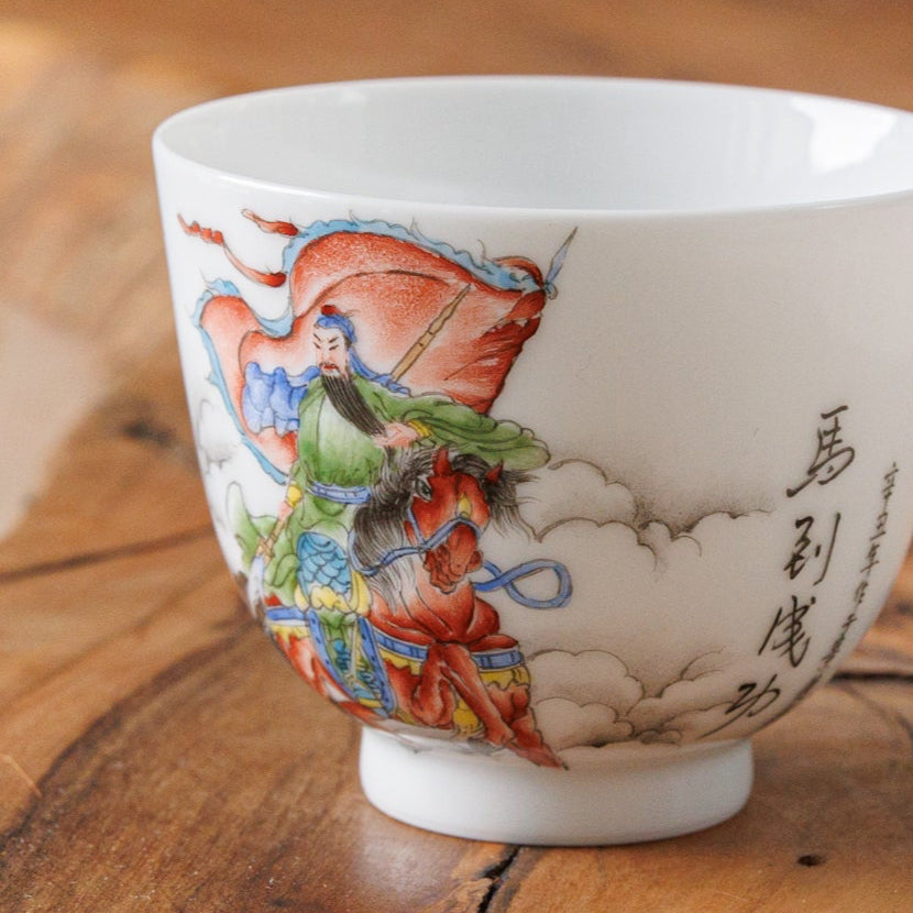 Tea cup "Warrior", Jingdezhen, 80 ml