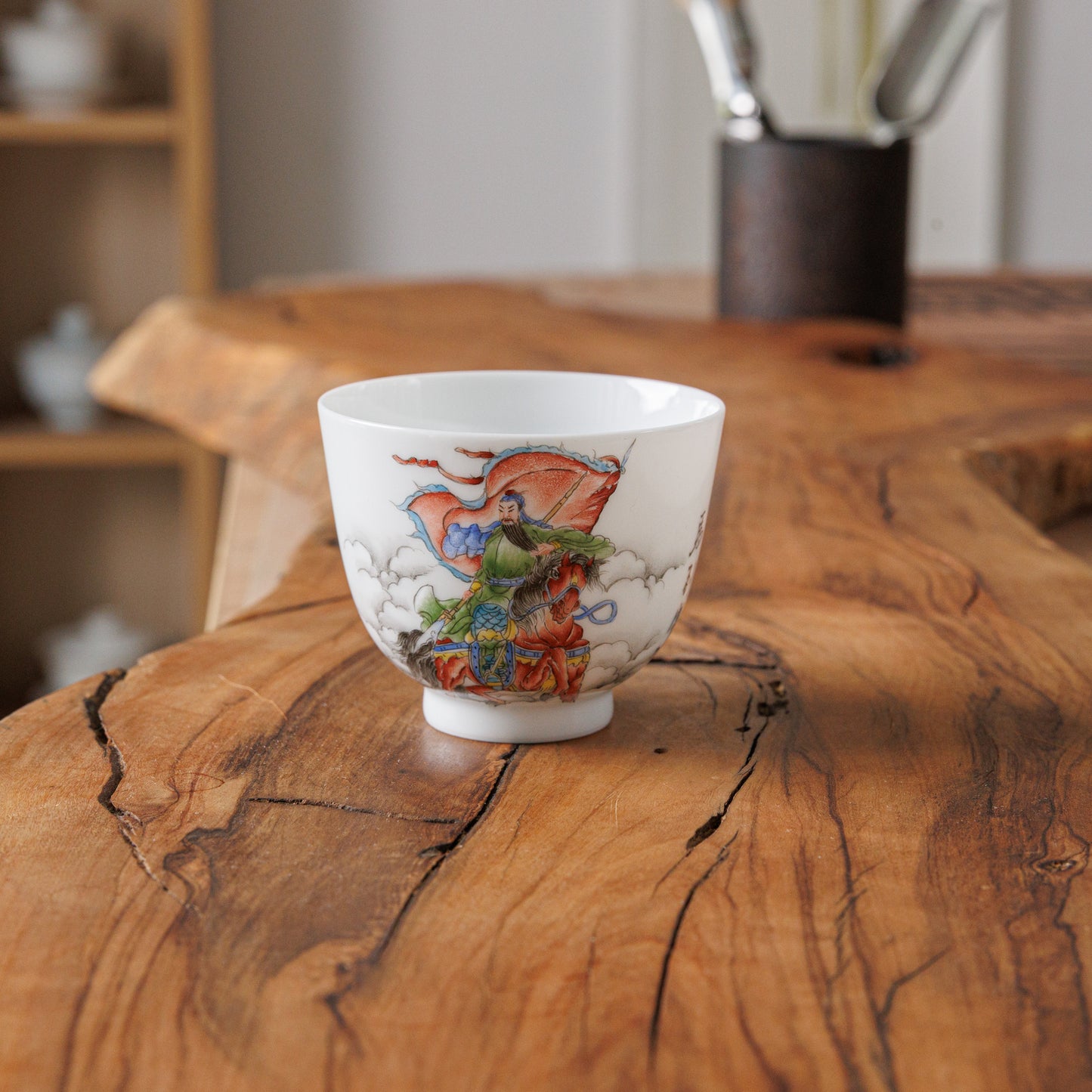 Tea cup "Warrior", Jingdezhen, 80 ml