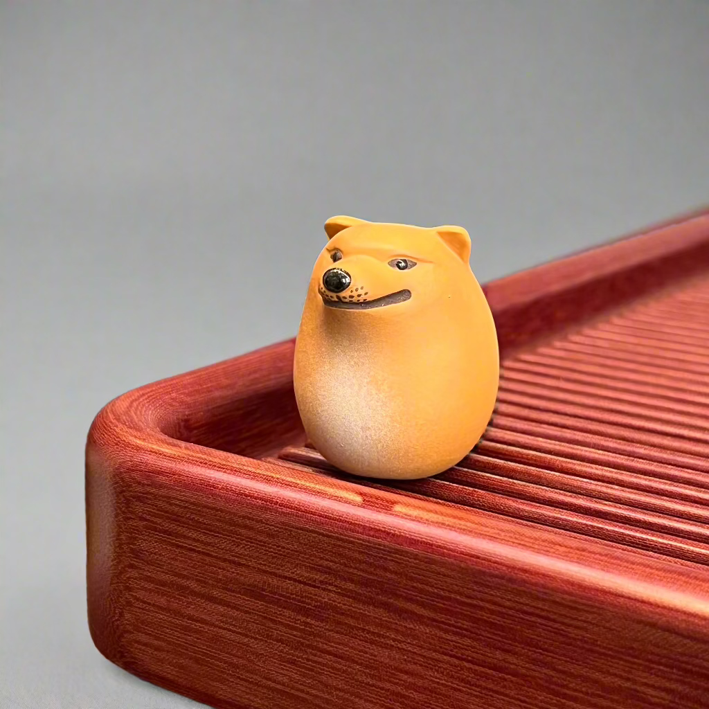 Smiling Dog Tea pet #1211