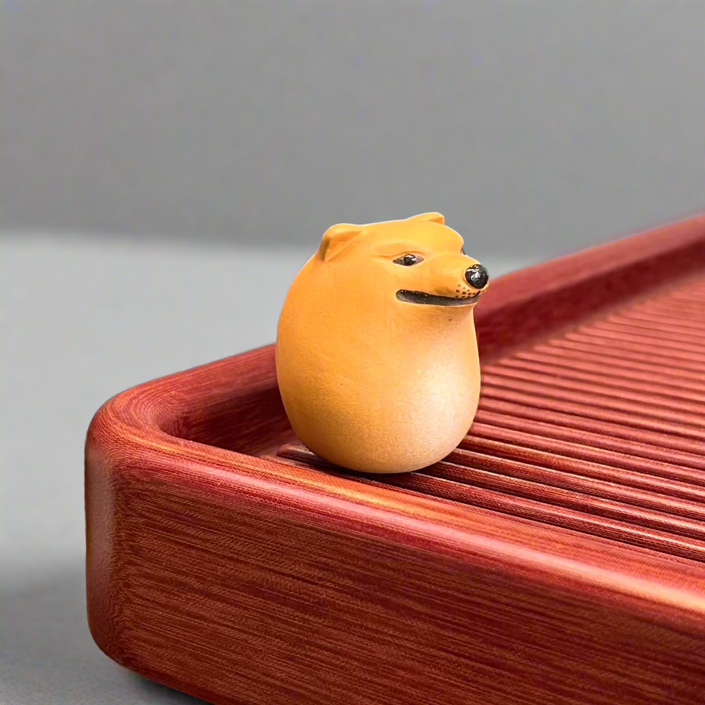 Smiling Dog Tea pet #1211
