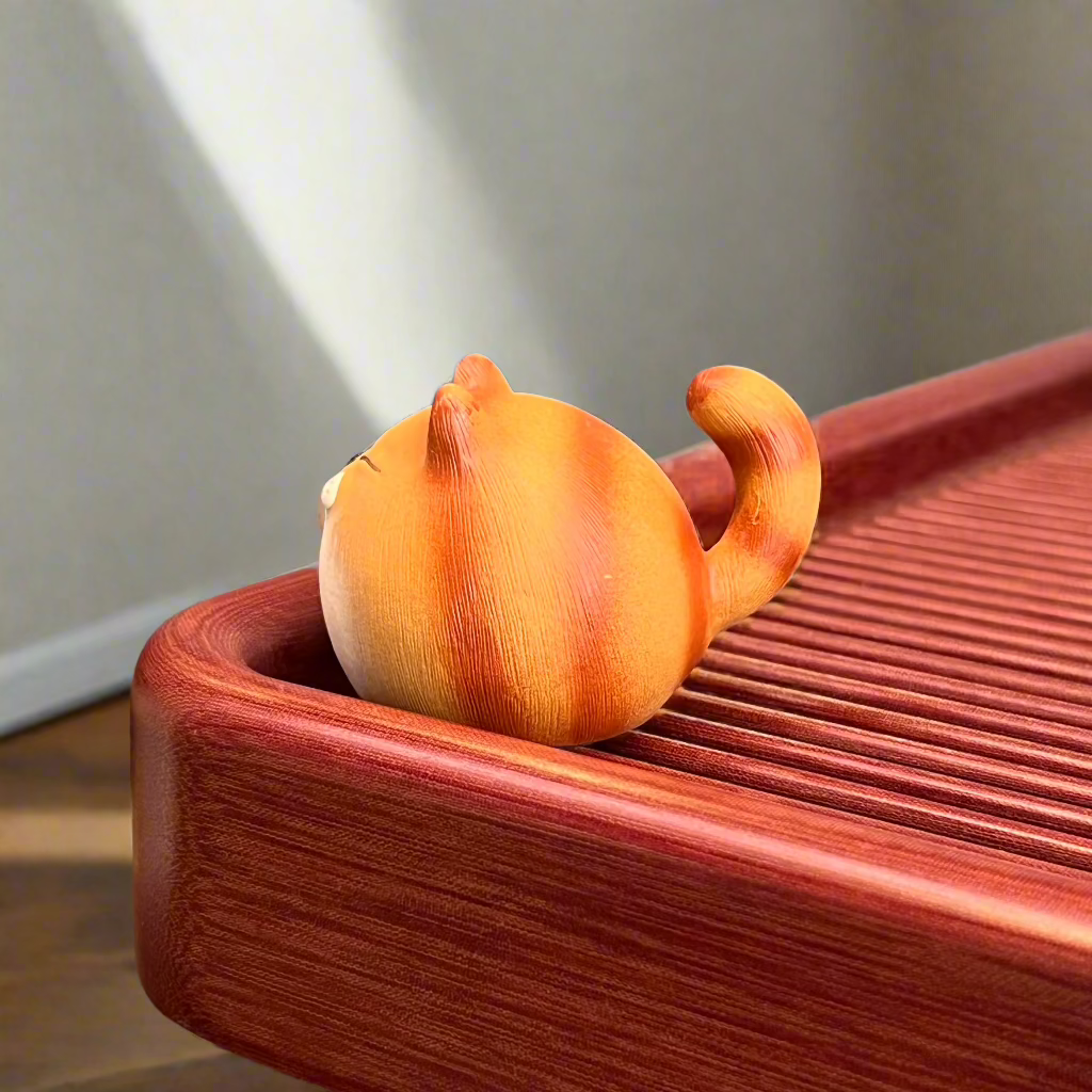 Jinger Cyprus Cat Tea pet #1228