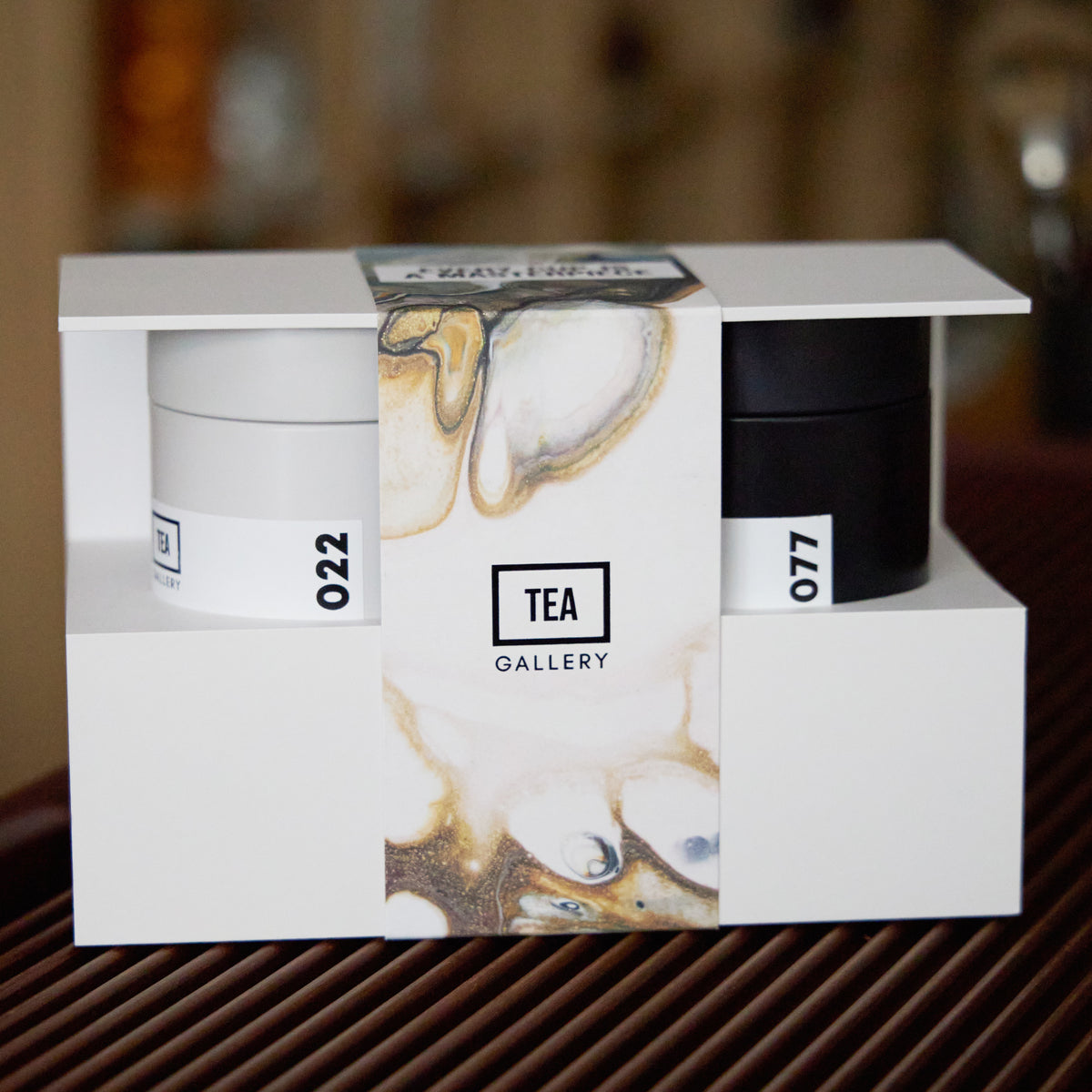 Black and White Tea Set, Pure Buds 2x60g (tin)