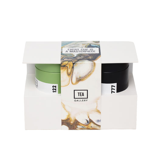 Black and Green Tea Set, Mao Feng 60+75 g (tin)