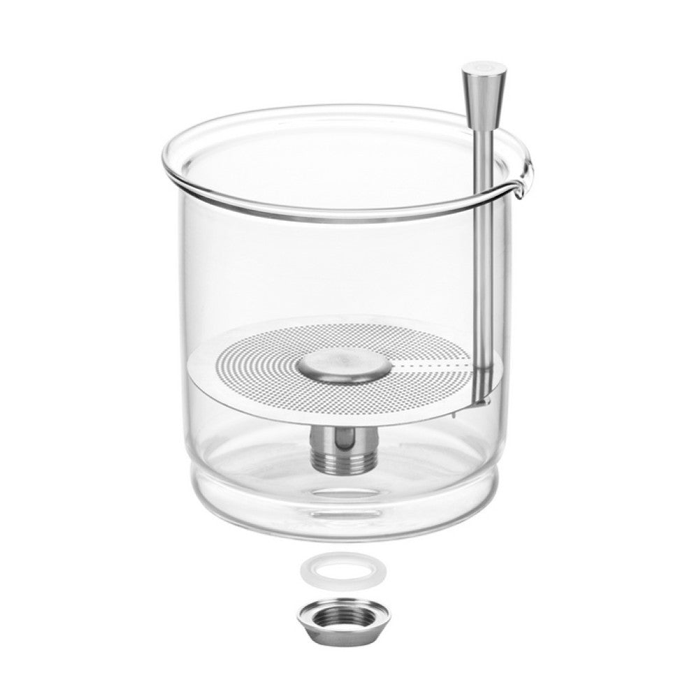 Gong-fu teapot Bonston BP-08, glass chamber, 750ml