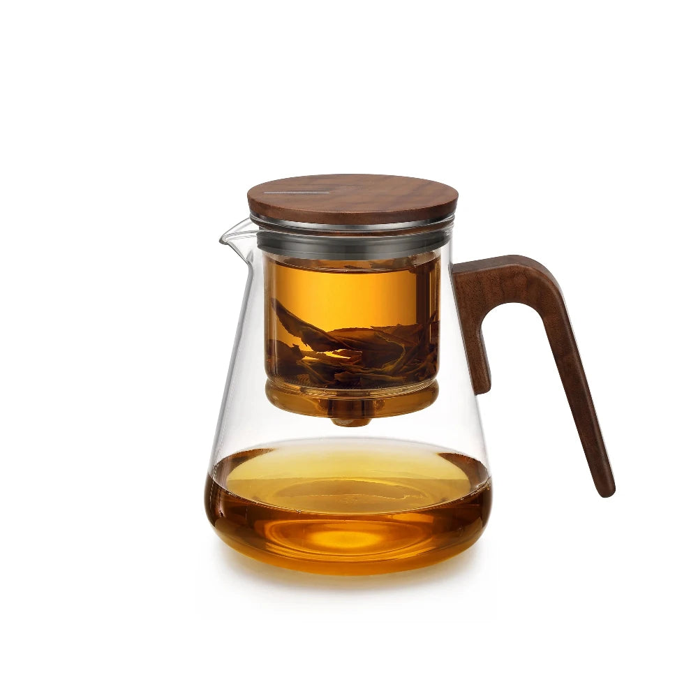 Gong-fu teapot Bonston BP-12, glass chamber, 800ml