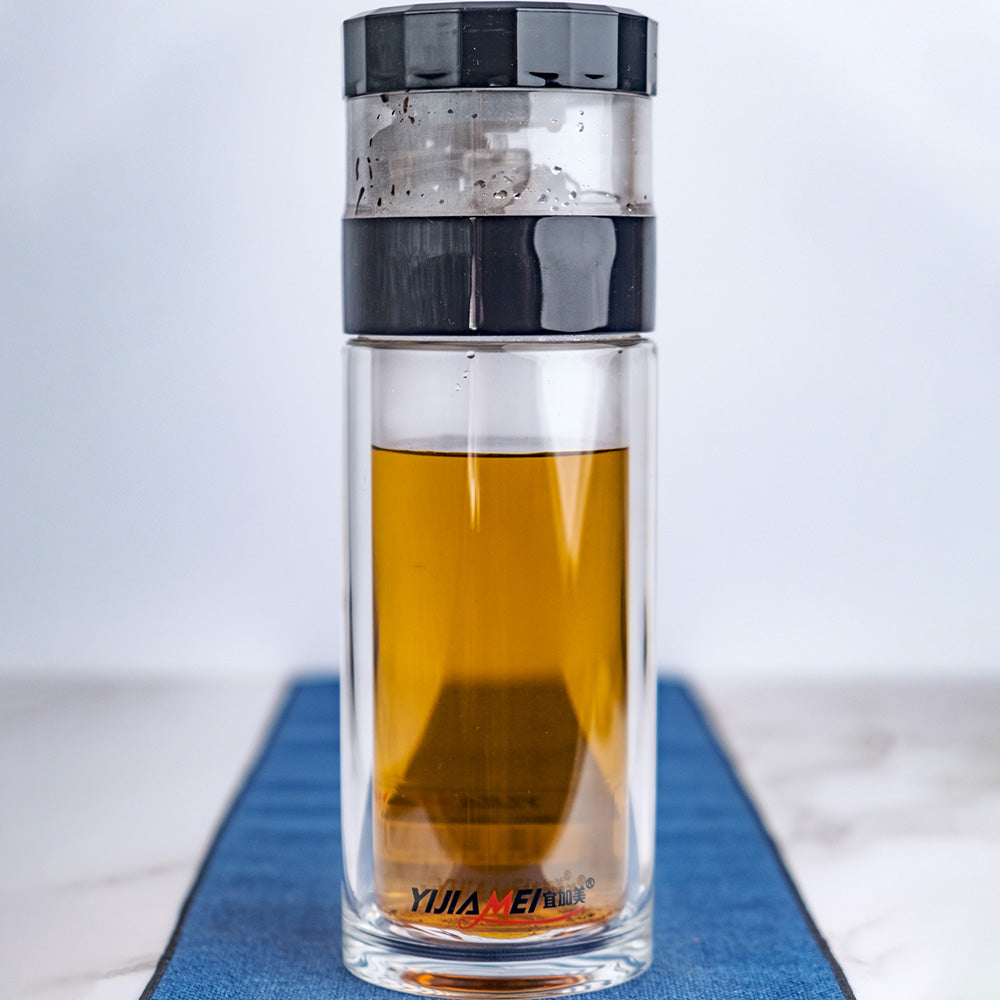 Brewing Bottle, Double Glass, 400/450 ml