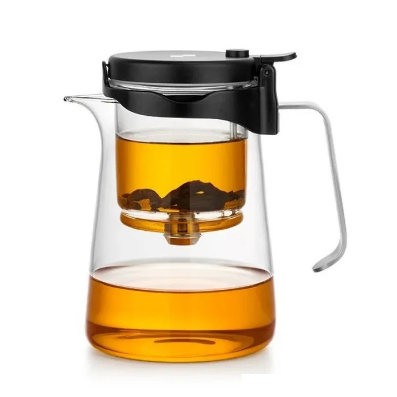 Gong-fu teapot Bonston BP-08, glass chamber, 750ml