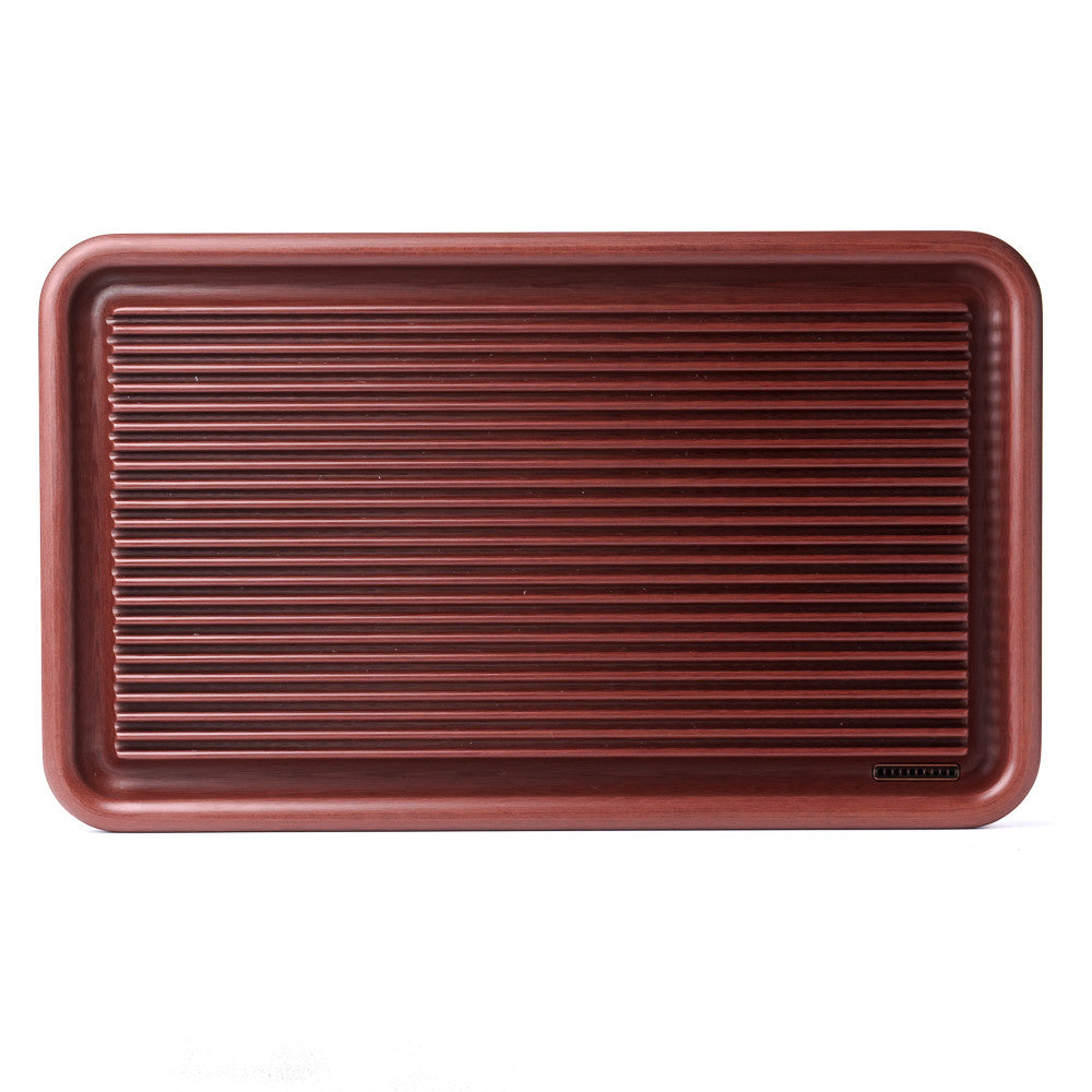 Tea Tray Bakelite, red, 50x30x6 cm