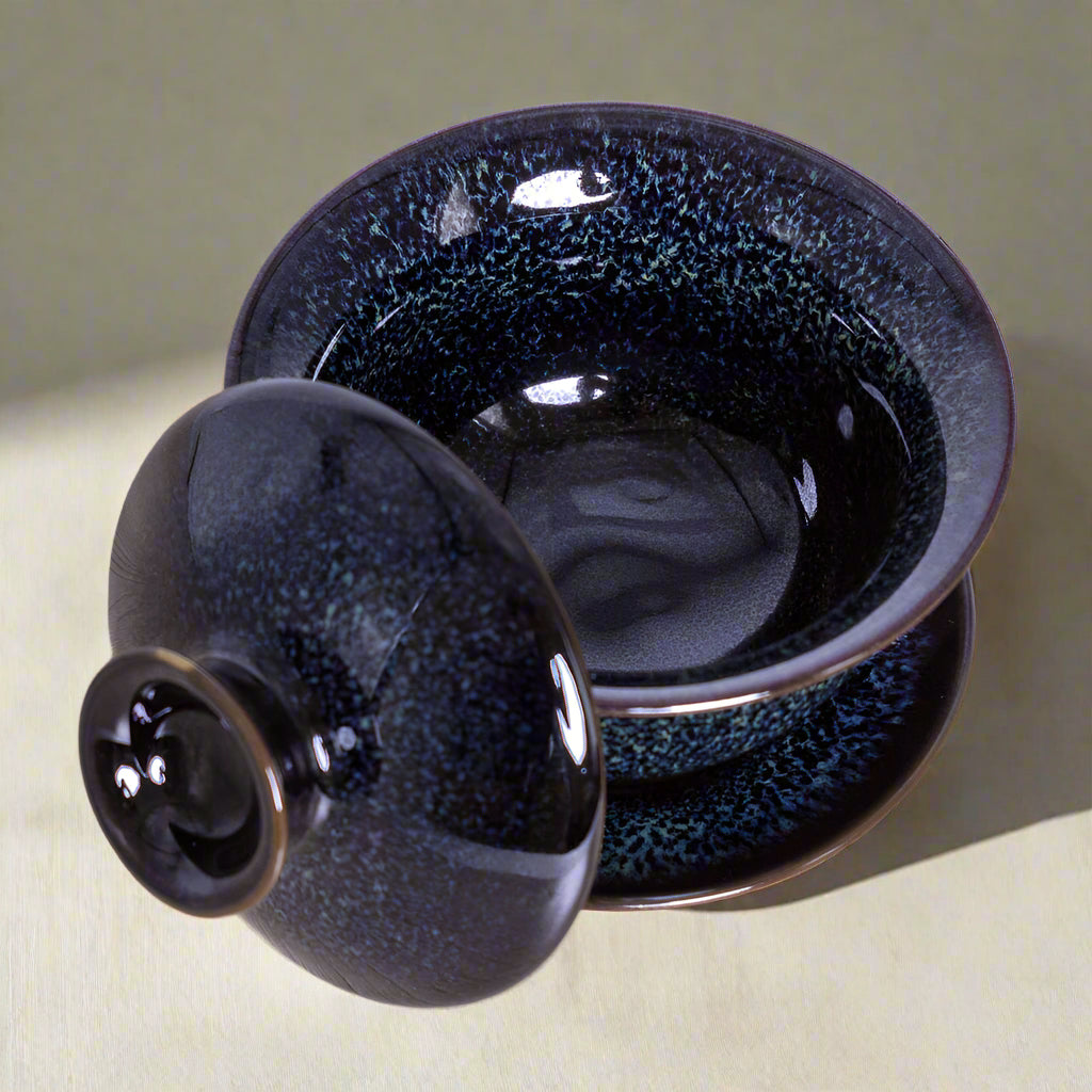 Gaiwan "Cosmos," Glazed clay, 130ml