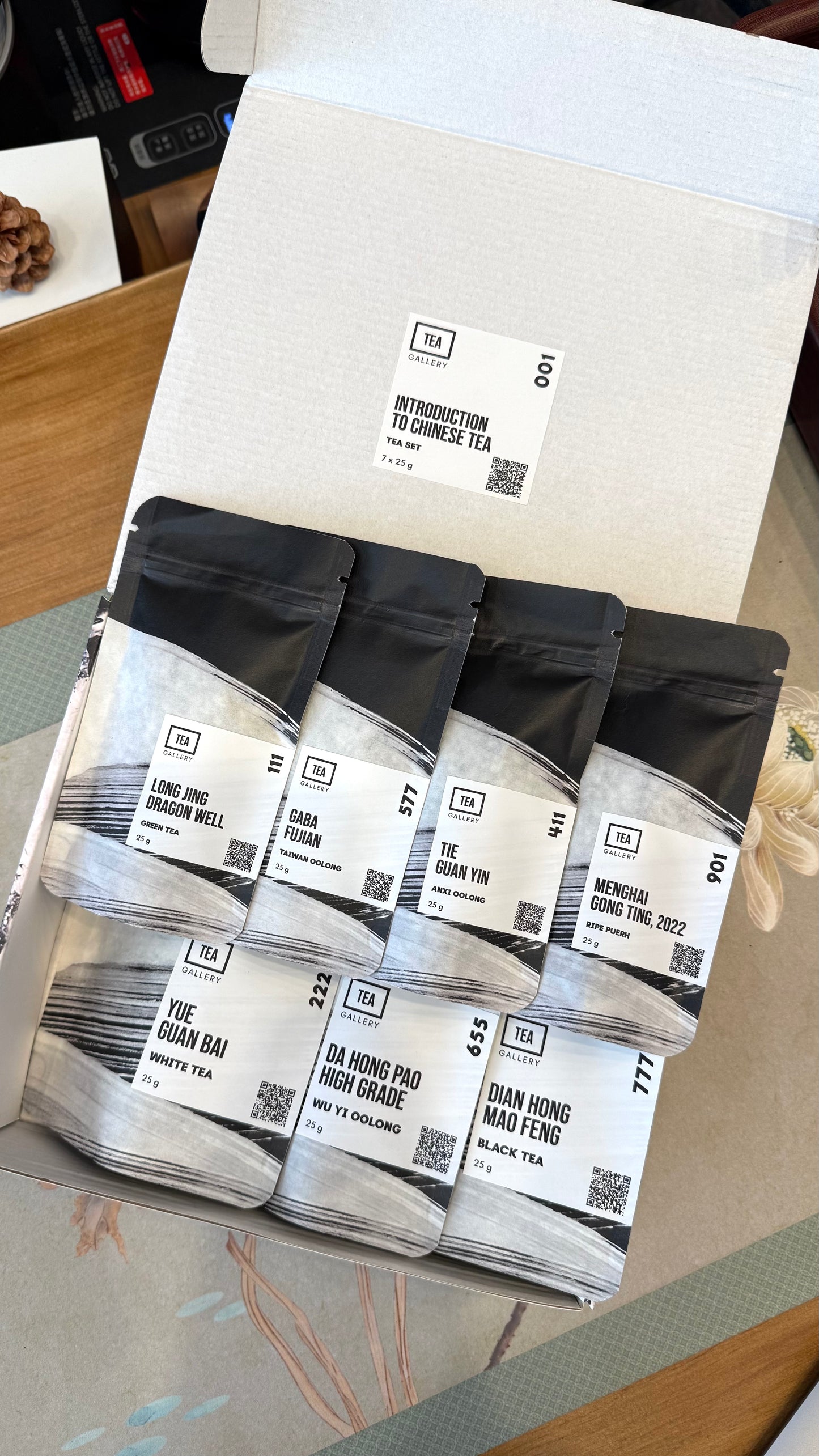 Introduction to Chinese Tea – Set 7x25g