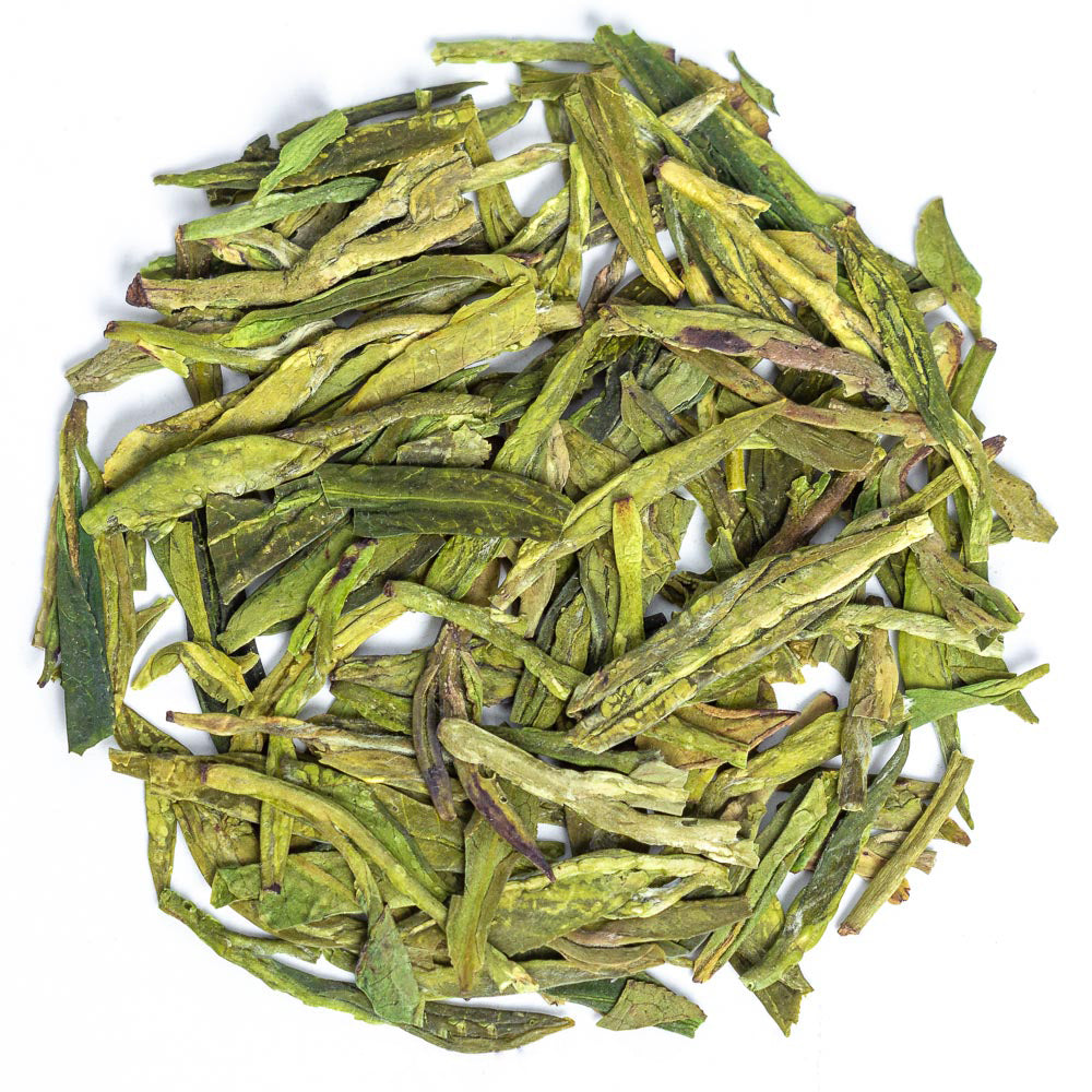 Green tea Longjing "Dragon Well," premium grade, 50g