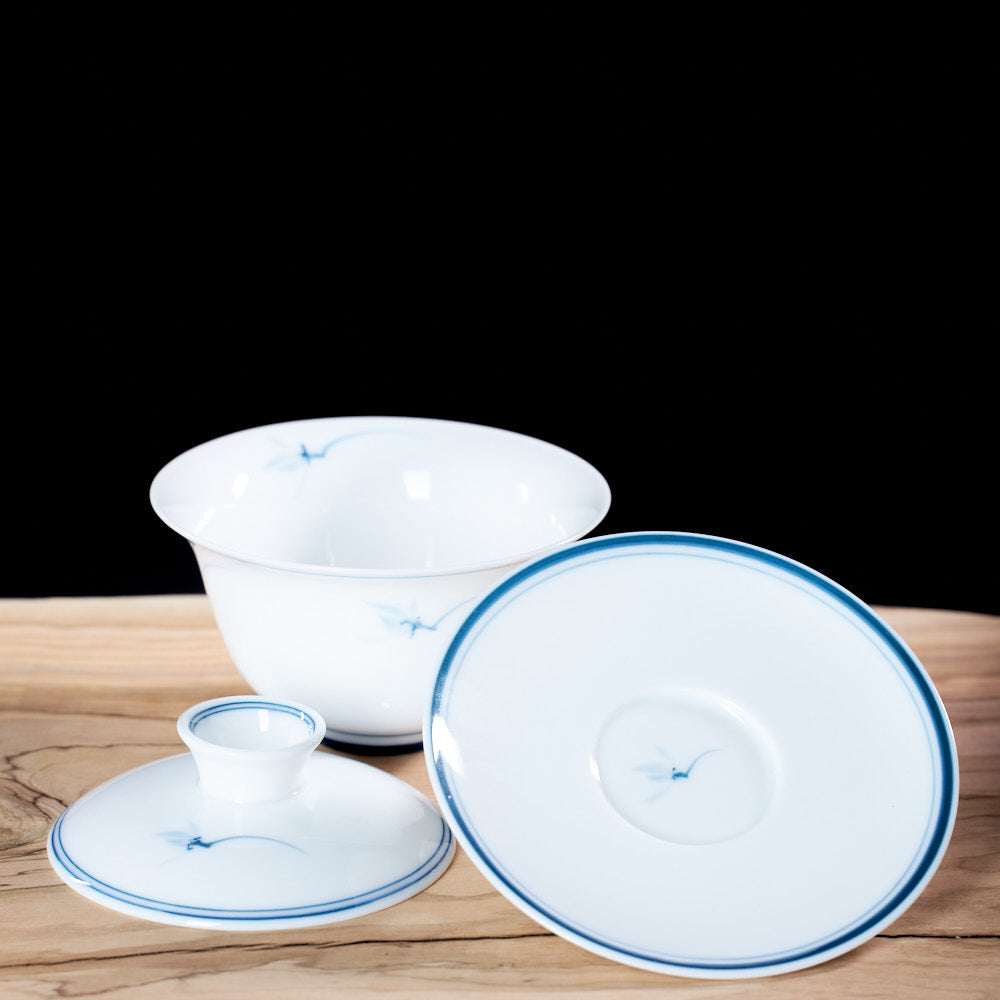Orchid Porcelain Gaiwan, 130 ml