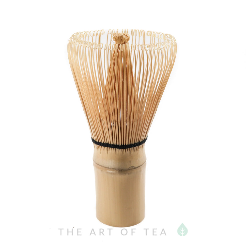 Matcha Whisk, white bamboo