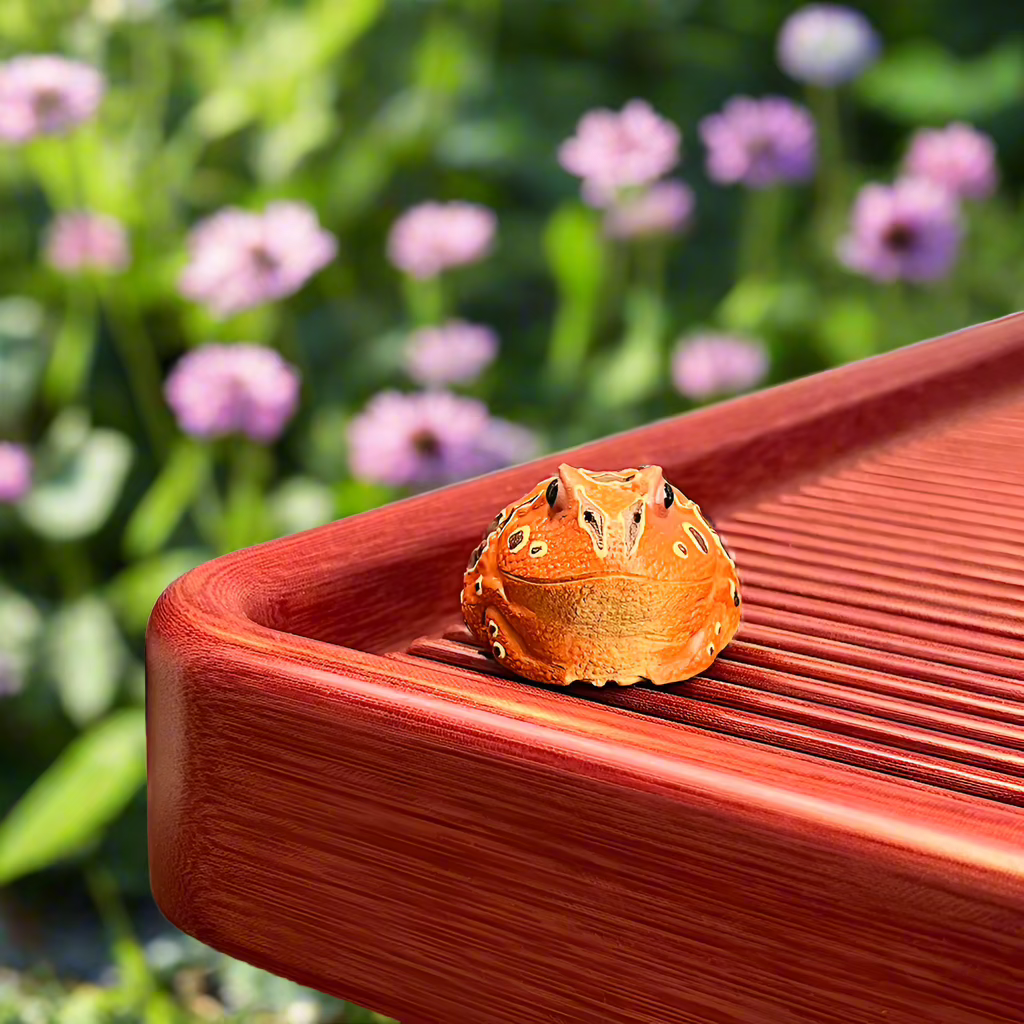 Toad the Calmer Tea pet #1213, red