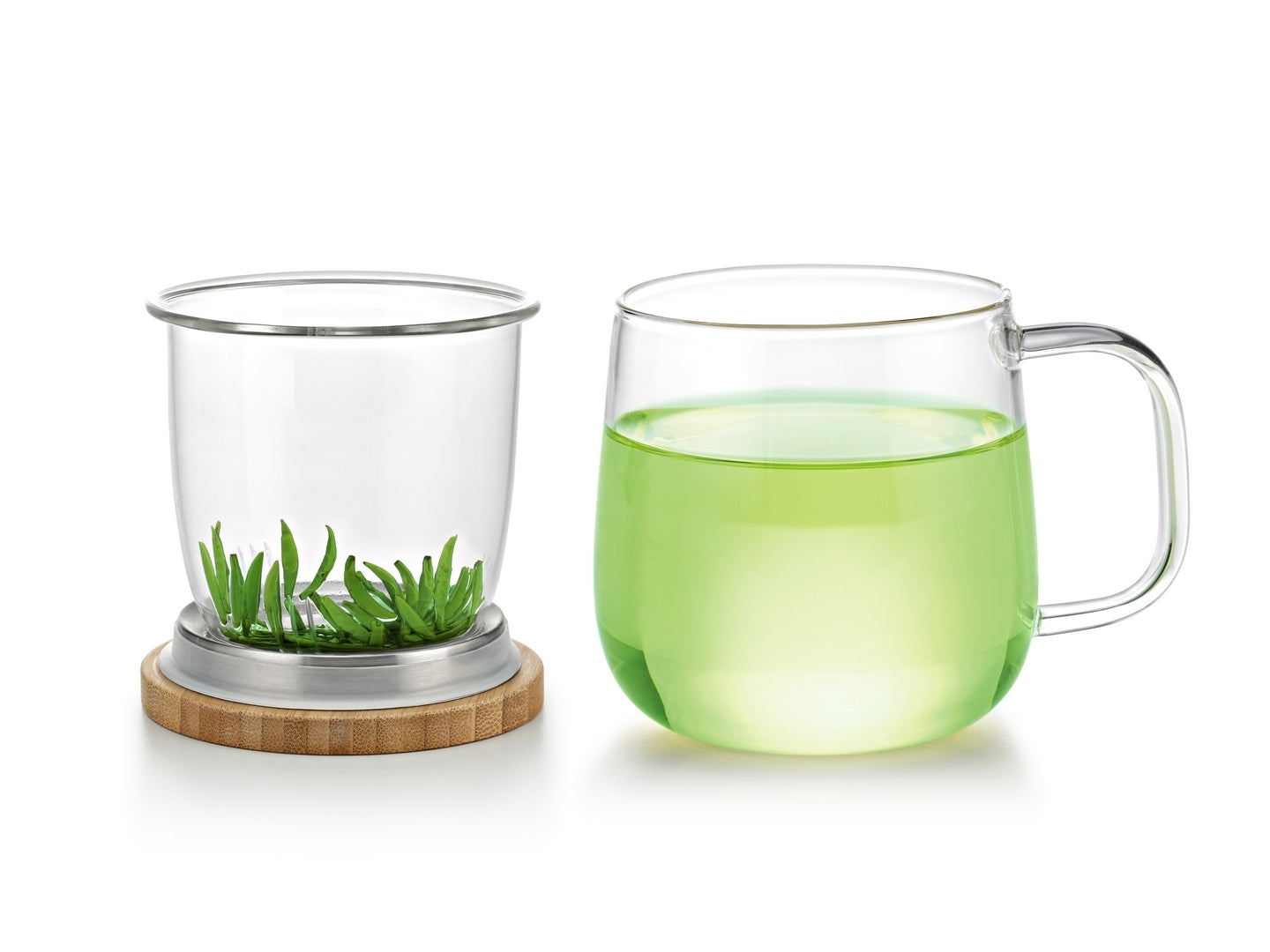 Brewing Mug SAMADOYO S`026A with Wooden Lid, 380ml