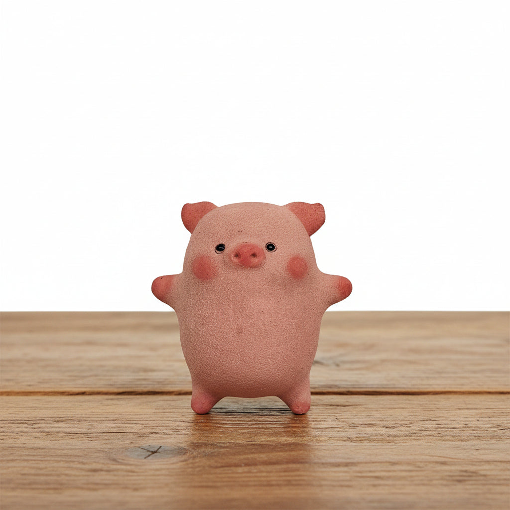 Cute pig, Tea Pet