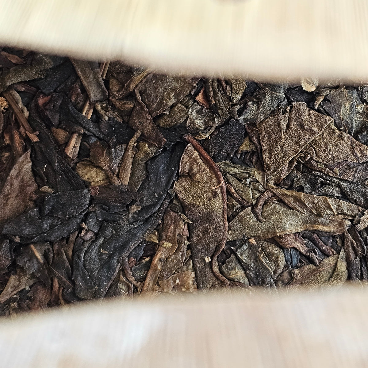 Raw (Sheng) pu-erh Yi Wu Gu Shu "Bamboo Brick" 2009, 500 g