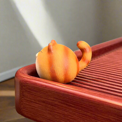 Jinger Cyprus Cat Tea pet #1228