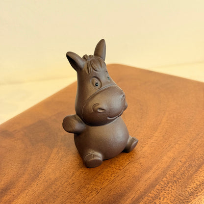 Donkey with black