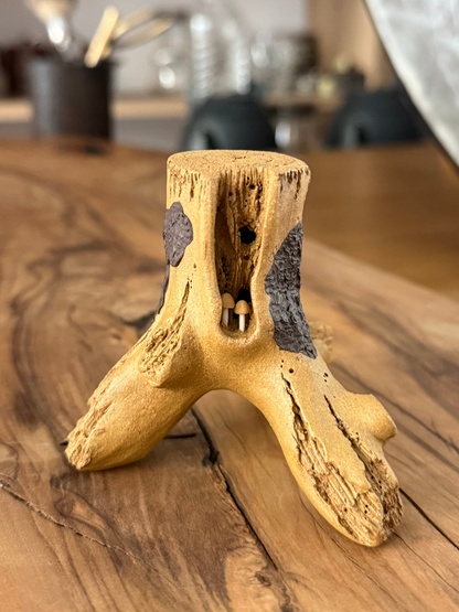 Tree with Mushrooms Tea Pet