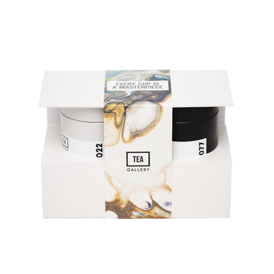 Black and White Tea Set, Pure Buds 2x60g (tin)