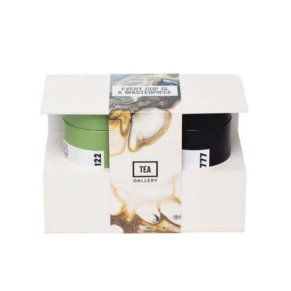 Black and Green Tea Set, Mao Feng 60+75 g (tin)
