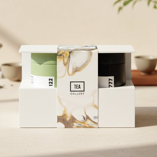 Black and Green Tea Set, Mao Feng 60+75 g (tin)