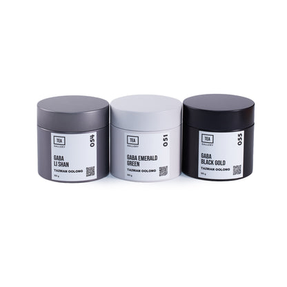 GABA Tea Set Selection, 3x100 g (tin)