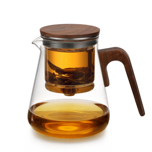 Gong-fu teapot Bonston BP-12, glass chamber, 800ml