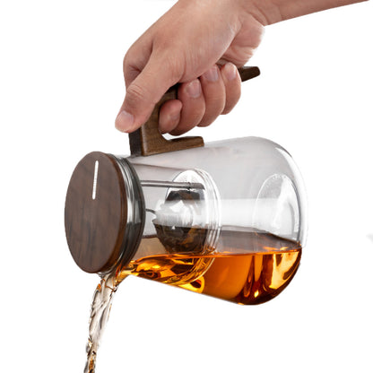 Gong-fu teapot Bonston BP-12, glass chamber, 800ml