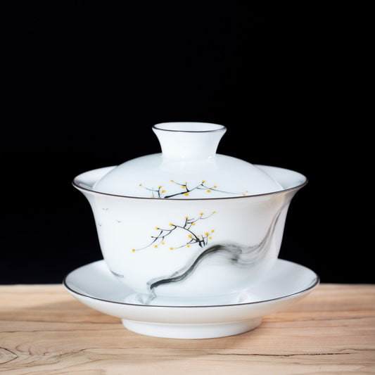 Gaiwan "Four Ways", porcelain, 170ml