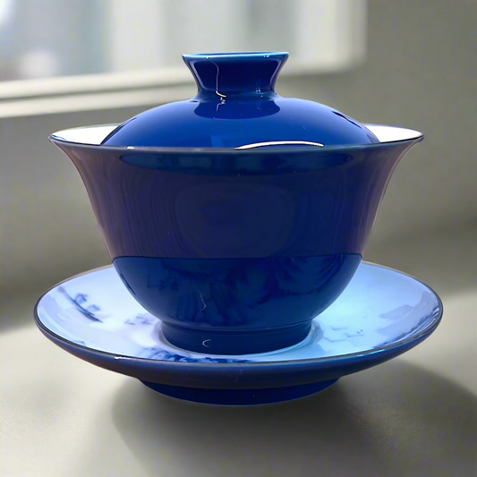 Gaiwan Blue, Landscape pattern, 160 ml