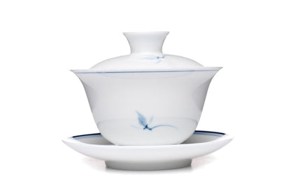 Orchid Porcelain Gaiwan, 130 ml