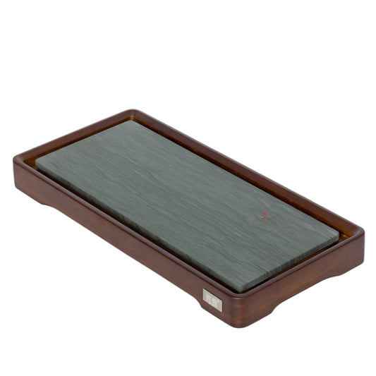 Чабань StoneLeaf #84, дерево, камень, 42*20 см