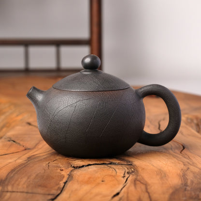 Jian Shui Xi Shi Dark Leaf Teapot J29, 140 ml