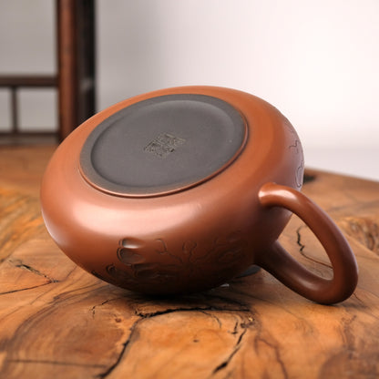 Jian Shui Shi Piao Flowers Teapot J32, 220 ml