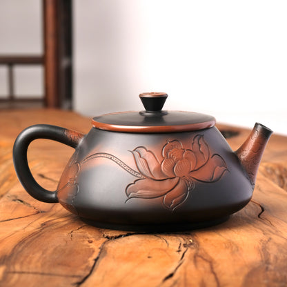 Jian Shui Shi Piao Flower Teapot J34, 180 ml