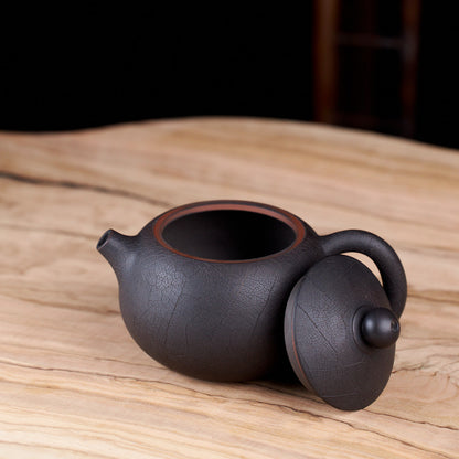 Jian Shui Xi Shi Dark Leaf Teapot J29, 140 ml