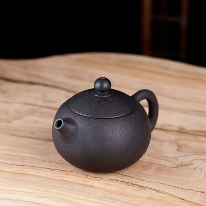 Jian Shui Xi Shi Dark Leaf Teapot J29, 140 ml