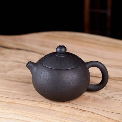 Jian Shui Xi Shi Dark Leaf Teapot J29, 140 ml