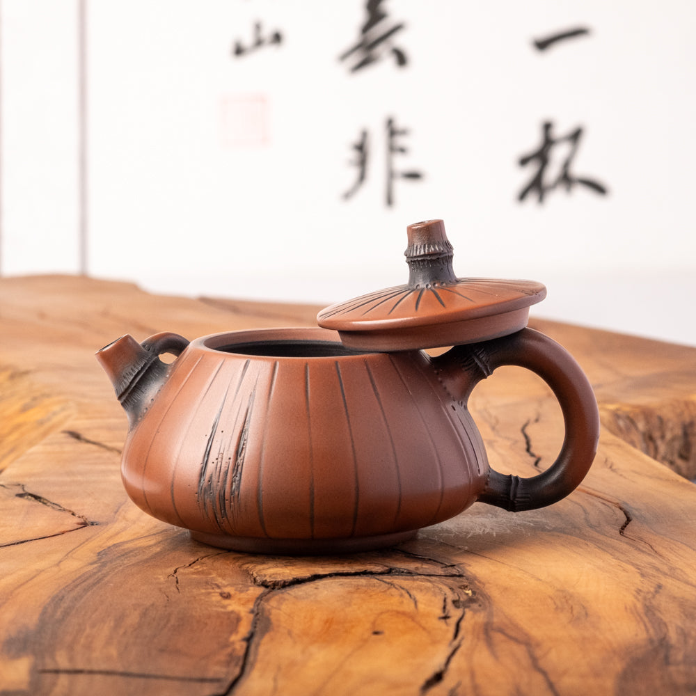 Jian Shi Piao Bamboo Teapot J25, 140 ml