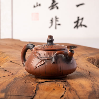 Jian Shi Piao Bamboo Teapot J25, 140 ml