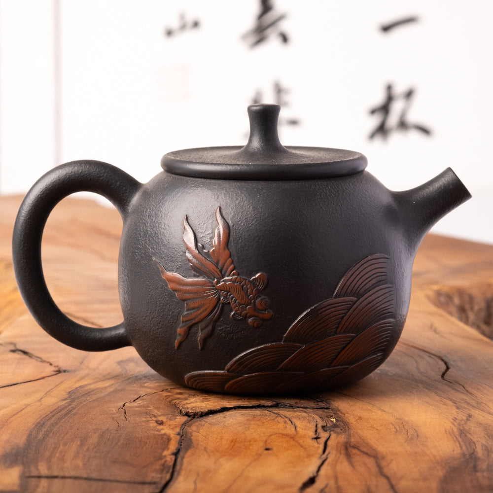 Jian Shi Piao Fish Teapot J26, 200 ml