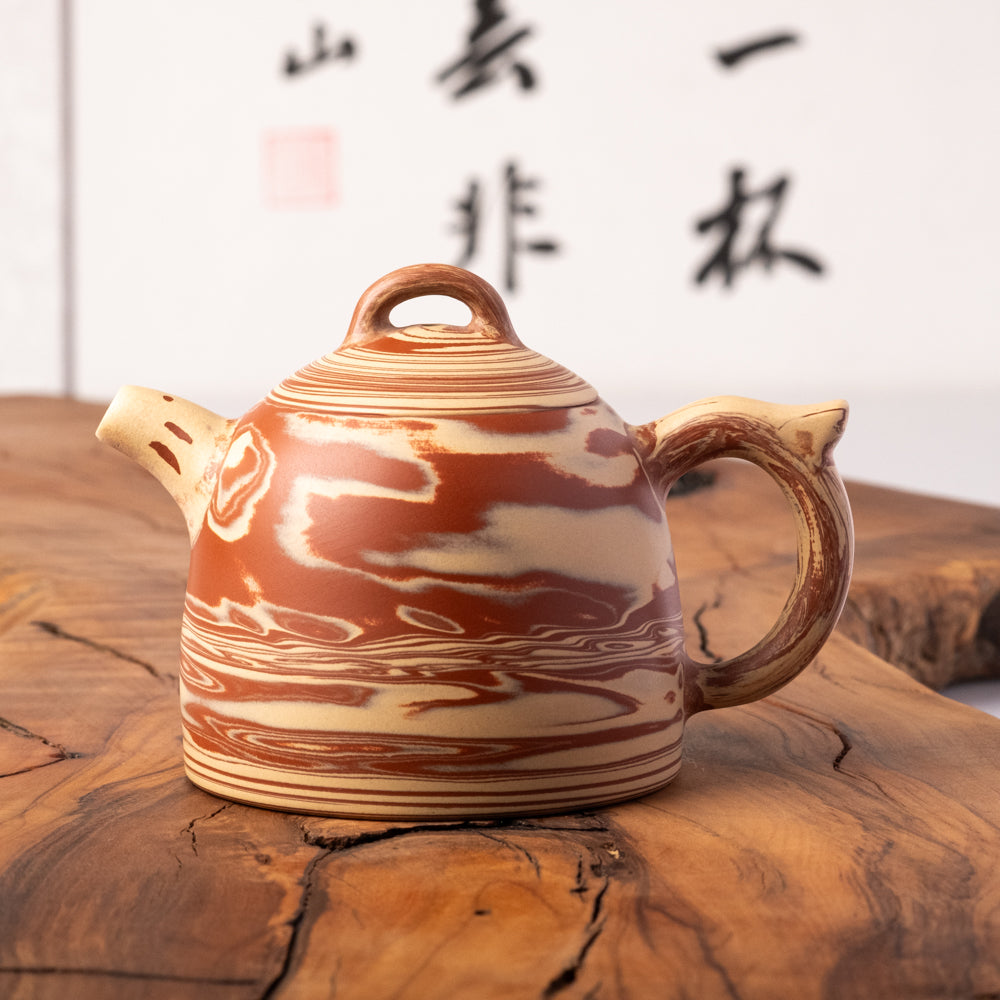 Jian Shui Mixed Clay Teapot J07, 180 ml