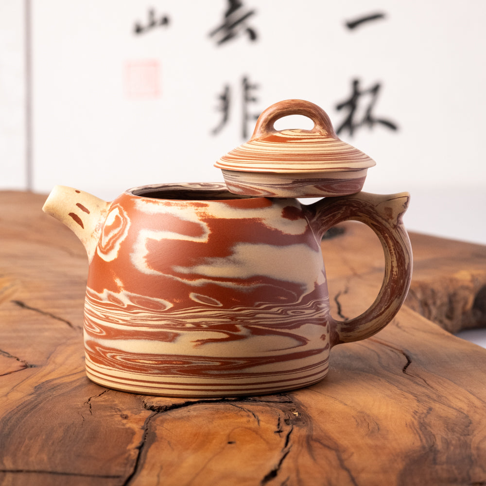 Jian Shui Mixed Clay Teapot J07, 180 ml