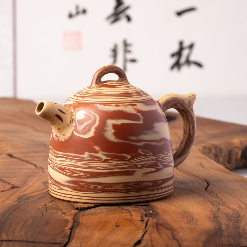 Jian Shui Mixed Clay Teapot J07, 180 ml