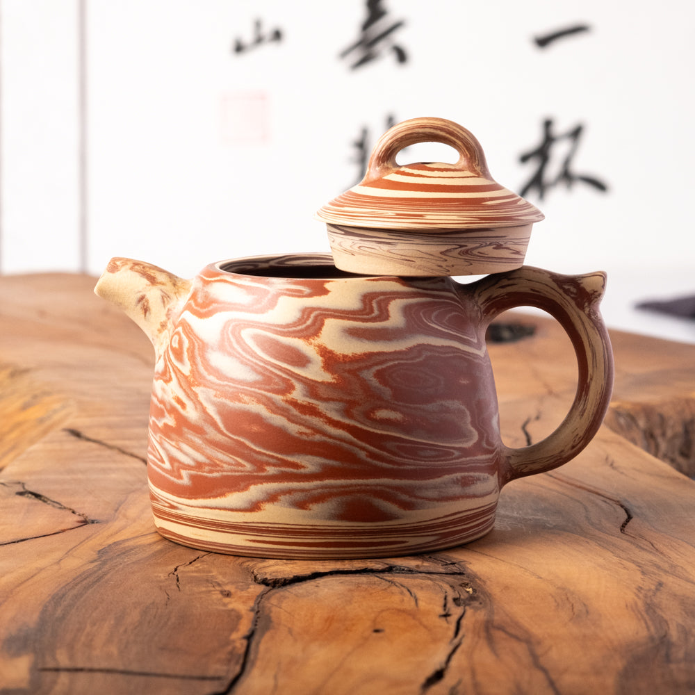 Jian Shui Mixed Clay Teapot J06, 180 ml