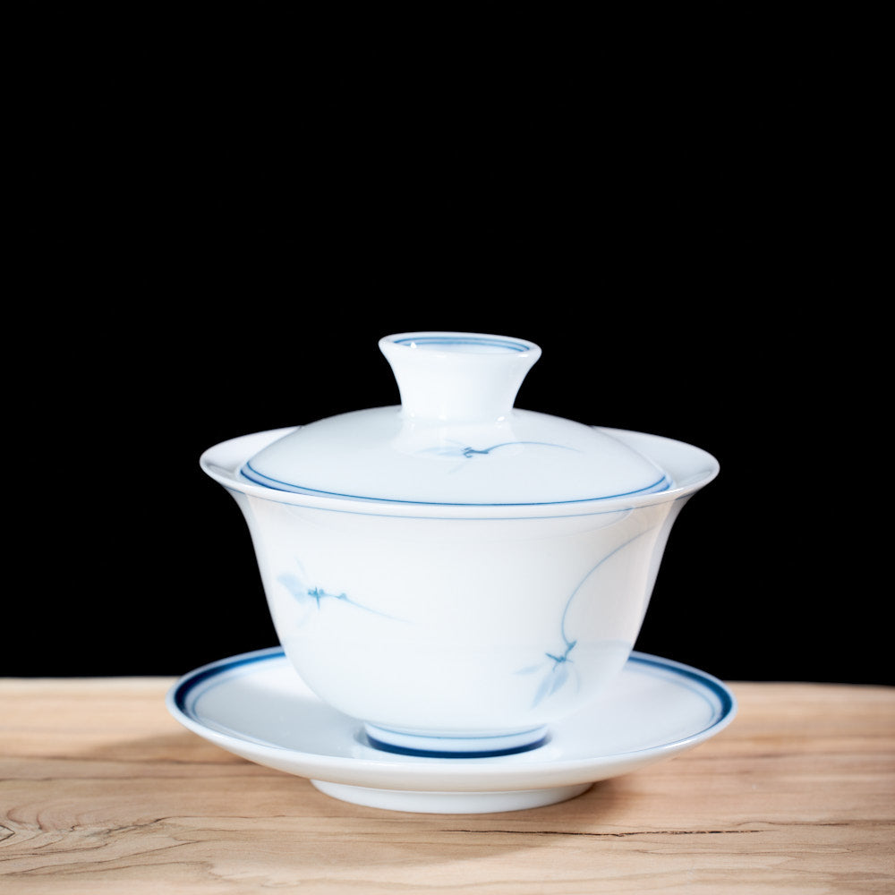 Orchid Porcelain Gaiwan, 130 ml