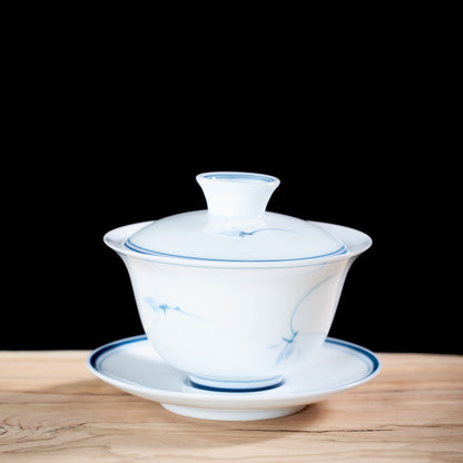 Orchid Porcelain Gaiwan, 130 ml